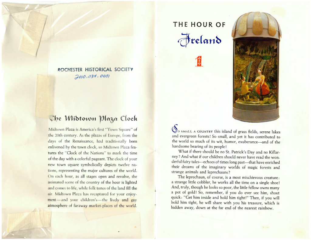 The Hour of Ireland diorama and description