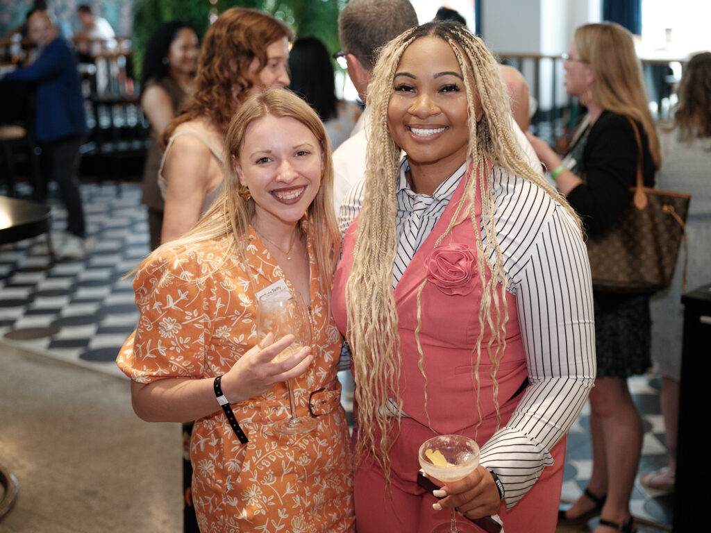Dana and Sedria at Evening Out with Jazz