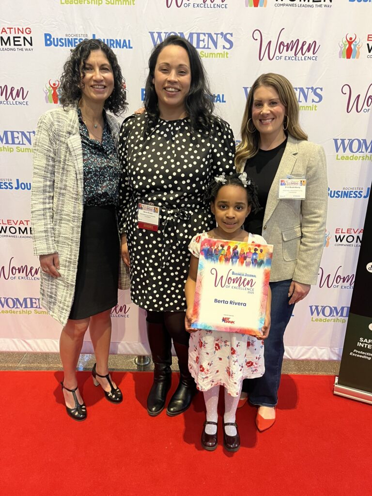 Berta, Annette and Erin at the Women of Excellence awards